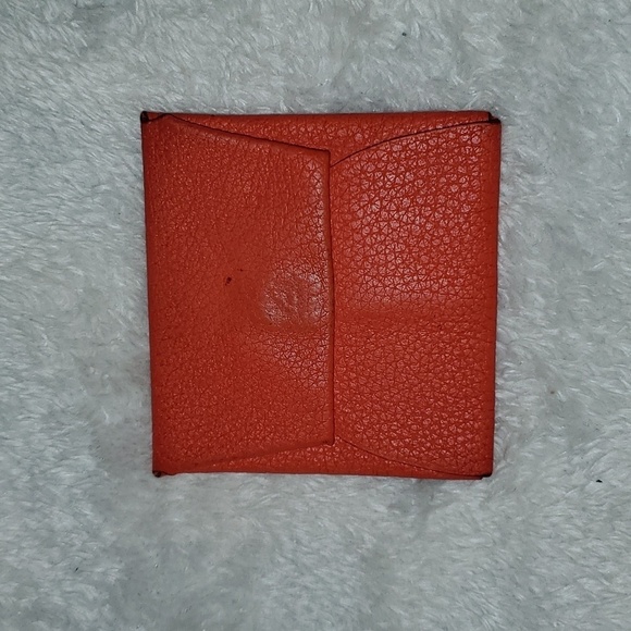 Hermes Bastia Coin Pouch in Signature Orange - Picture 1 of 12